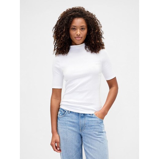 GAP Koszulka w kolorze białym - id: 17534916 - marki Gap - 186706030 GAP Koszulka w kolorze białym ze sklepu Limango Polska w kategorii Bluzki damskie - zdjęcie 186706030