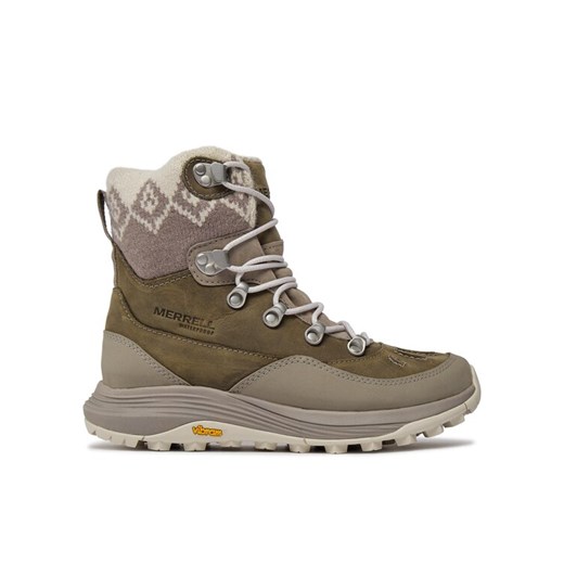 Śniegowce Merrell Siren 4 Thermo Mid Zip Waterproof J037414 Szary ze sklepu eobuwie.pl w kategorii Śniegowce damskie - zdjęcie 186706353