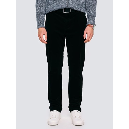 Spodnie męskie chinosy sztruks czarne Trevis 906 ze sklepu Big Star w kategorii Spodnie męskie - zdjęcie 186707354