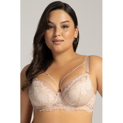 Biustonosz półusztywniany Ava 2154 Fiesta Maxi shimmer ze sklepu kontri.pl w kategorii Biustonosze - zdjęcie 186707721