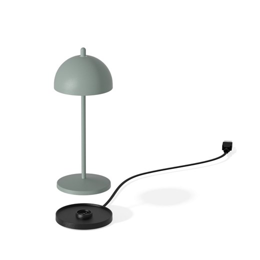Lampka LED bezprzewodowa FIORE MICRO w kolorze szaro-zielony matowy 6 sztuk/komplet - id: 12954 - marki Lysne - 186708270 Lampka LED bezprzewodowa FIORE MICRO w kolorze szaro-zielony matowy 6 sztuk/komplet ze sklepu Lysne w kategorii Lampy stołowe - zdjęcie 186708270