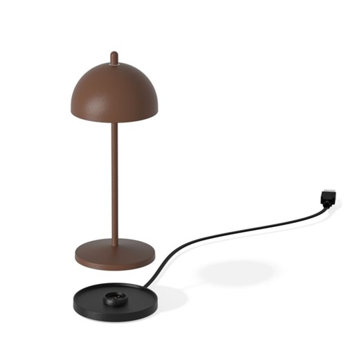 Bezprzewodowa lampka LED przenośna FIORE MICRO z efektem rdzy 6 sztuk/komplet - id: 12955 - marki Lysne - 186708271 Bezprzewodowa lampka LED przenośna FIORE MICRO z efektem rdzy 6 sztuk/komplet ze sklepu Lysne w kategorii Lampy stołowe - zdjęcie 186708271