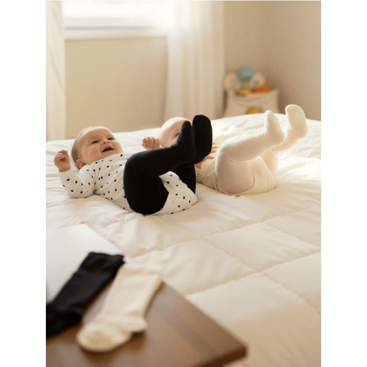 Sinsay - Rajstopy niemowlęce 2 pack - wielobarwny ze sklepu Sinsay w kategorii Rajstopy dziecięce - zdjęcie 186708434