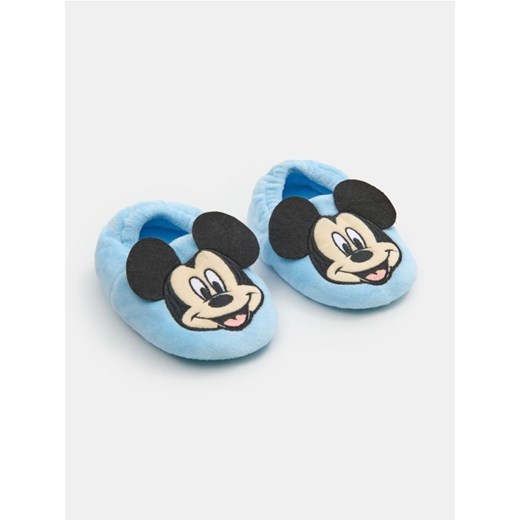 Sinsay - Kapcie z elementami 3D Mickey Mouse - błękitny ze sklepu Sinsay w kategorii Kapcie dziecięce - zdjęcie 186708442