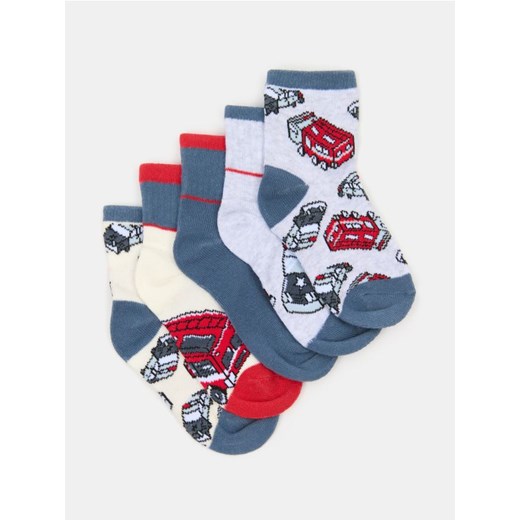 Sinsay - Skarpetki 5 pack - wielobarwny ze sklepu Sinsay w kategorii Skarpetki dziecięce - zdjęcie 186708463