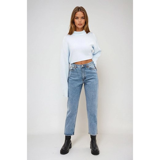 Monki Dżinsy - Regular fit - w kolorze błękitnym Monki W26 wyprzedaż Limango Polska