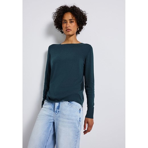 Street One Sweter w kolorze granatowym ze sklepu Limango Polska w kategorii Swetry damskie - zdjęcie 186709170