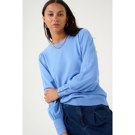 Kaffe Sweter w kolorze błękitnym Kaffe XS wyprzedaż Limango Polska