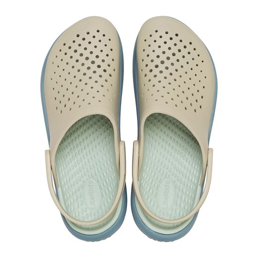 Crocs Chodaki "InMotion" w kolorze beżowo-niebieskim Crocs 39/40 wyprzedaż Limango Polska