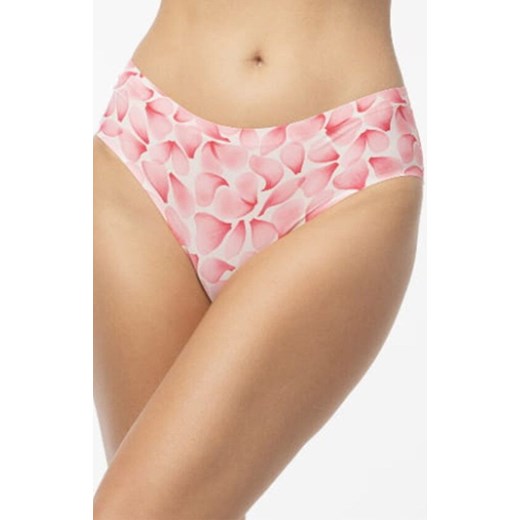 Julimex figi damskie Rose Flakes Simple Classic, Kolor różowy-wzór, Rozmiar L, Julimex ze sklepu Intymna w kategorii Majtki damskie - zdjęcie 186709640