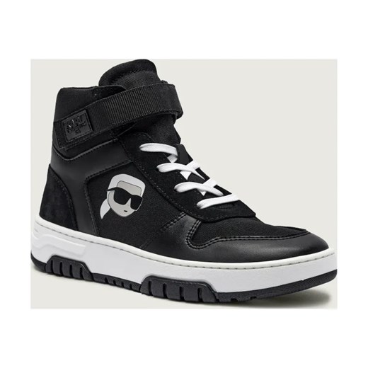 Karl Lagerfeld Kids Skórzane sneakersy ze sklepu Gomez Fashion Store w kategorii Buty sportowe dziecięce - zdjęcie 186709781