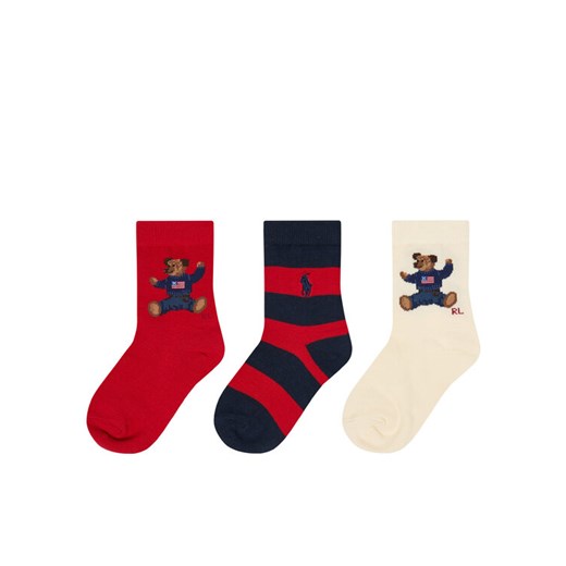 Skarpety długie Polo Ralph Lauren 446P03263001 Kolorowy ze sklepu eobuwie.pl w kategorii Skarpetki dziecięce - zdjęcie 186710593