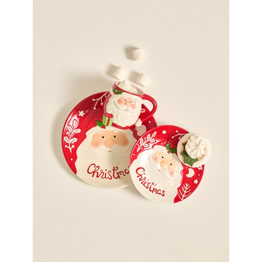 Sinsay - Kubek z motywem świątecznym - wielobarwny Sinsay One Size Sinsay