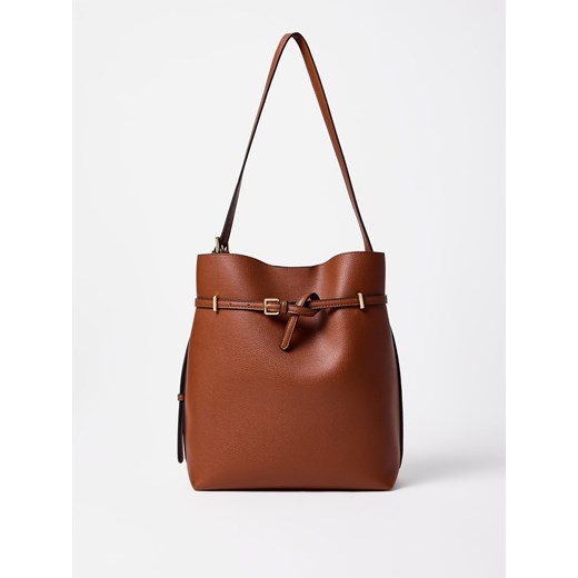 Mohito - Torebka na ramię - brązowy ze sklepu Mohito w kategorii Torebki worki - zdjęcie 186714230