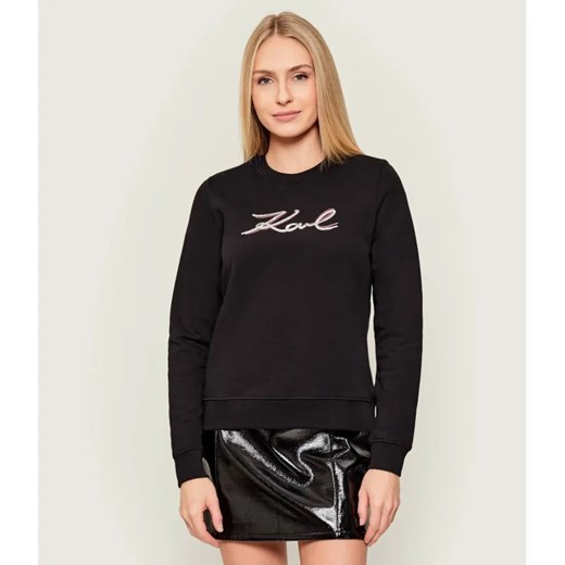Karl Lagerfeld Bluza | Regular Fit ze sklepu Gomez Fashion Store w kategorii Bluzy damskie - zdjęcie 186715493