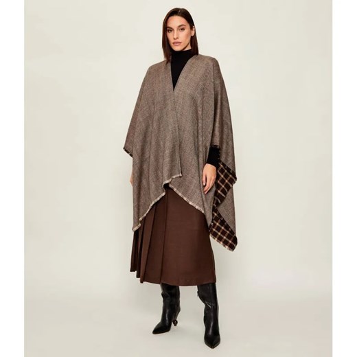 Weekend MaxMara Wełniane ponczo OGNUNO | Oversize fit - id: MW255W000069001 - marki Weekend Maxmara - 186715504 Weekend MaxMara Wełniane ponczo OGNUNO | Oversize fit ze sklepu Gomez Fashion Store w kategorii Poncza - zdjęcie 186715504