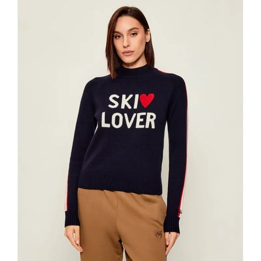 ST.Barth Półgolf PEAK | Regular Fit | z dodatkiem wełny i kaszmiru ze sklepu Gomez Fashion Store w kategorii Swetry damskie - zdjęcie 186715520