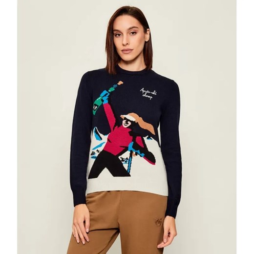 ST.Barth Sweter NEW QUEEN C | ST.Barth x St. Moritz | Slim Fit | z dodatkiem wełny i kaszmiru ze sklepu Gomez Fashion Store w kategorii Swetry damskie - zdjęcie 186715521