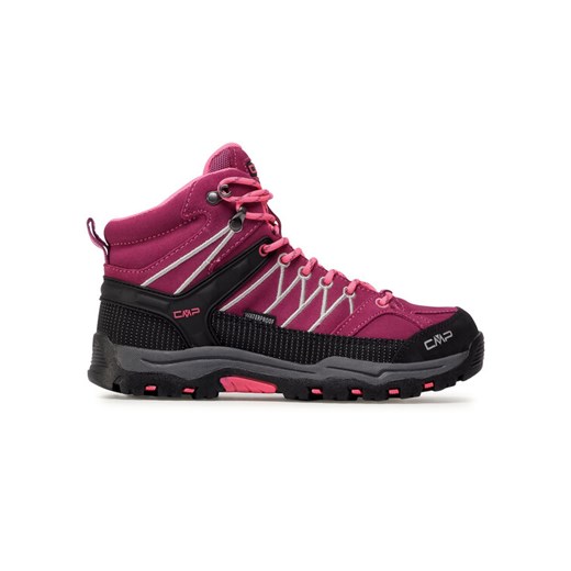 Trekkingi CMP Kids Rigel Mid Trekking Shoe Wp 3Q12944J Różowy ze sklepu eobuwie.pl w kategorii Buty trekkingowe damskie - zdjęcie 186718042