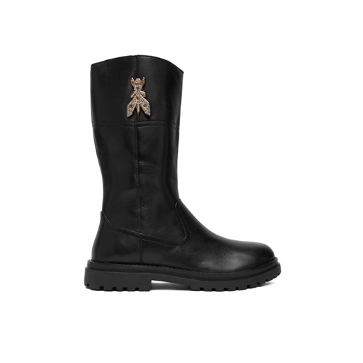 Kozaki Patrizia Pepe PPK858.31 D Czarny ze sklepu eobuwie.pl w kategorii Buty zimowe dziecięce - zdjęcie 186718061