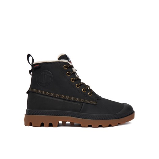 Trapery Palladium Pampa Duck Wl Wp+ 79547-008-M Czarny ze sklepu eobuwie.pl w kategorii Buty trekkingowe męskie - zdjęcie 186718092