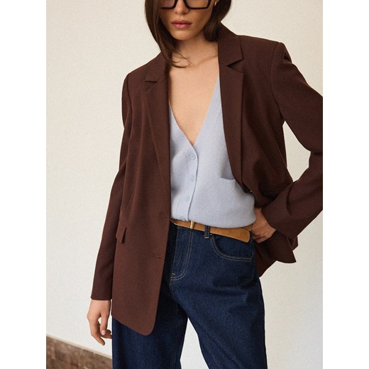 Mohito - Wełniana kamizelka - błękitny ze sklepu Mohito w kategorii Kamizelki damskie - zdjęcie 186719333