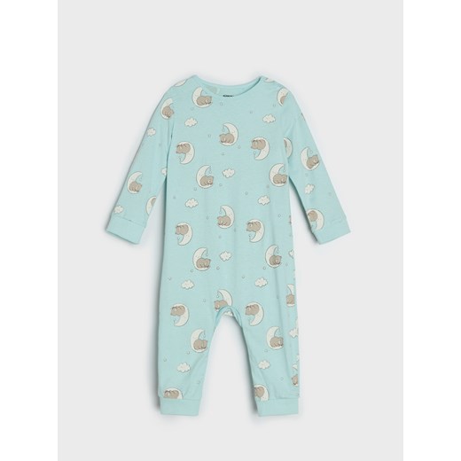 Sinsay - Bawełniany pajacyk 2 pack - granatowy Sinsay 86 (12-18 m) Sinsay