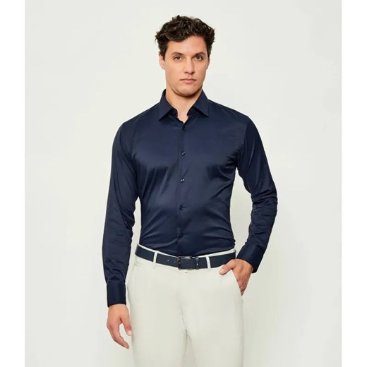 BOSS BLACK Koszula P-HANK-kent-C1-222 | Slim Fit ze sklepu Gomez Fashion Store w kategorii Koszule męskie - zdjęcie 186720402