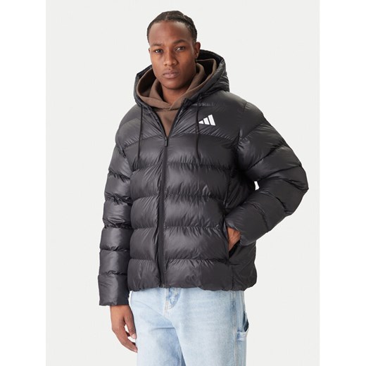 adidas Kurtka zimowa Essentials Climawarm JX7787 Czarny Regular Fit ze sklepu MODIVO w kategorii Kurtki męskie - zdjęcie 186720892