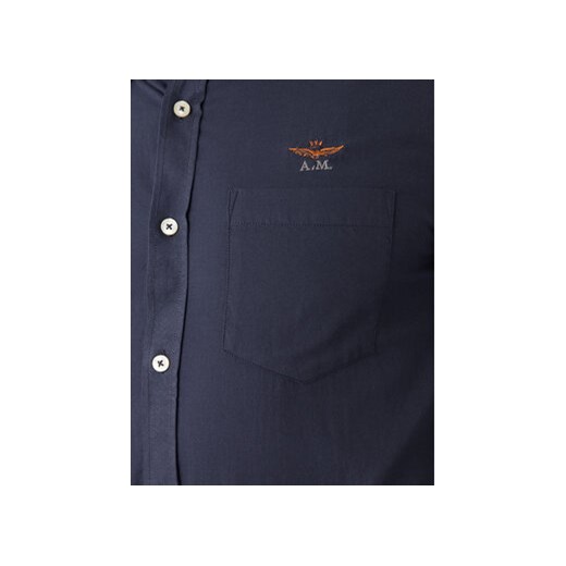 Aeronautica Militare Koszula 252CA1277UCT03532 Granatowy Regular Fit Aeronautica Militare 3XL MODIVO