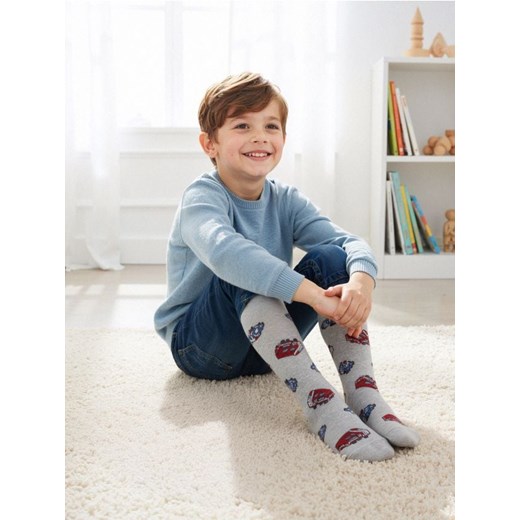 Sinsay - Rajstopy z motywem pojazdów - wielobarwny - id: 243GS-MLC - marki Sinsay - 186721860 Sinsay - Rajstopy z motywem pojazdów - wielobarwny ze sklepu Sinsay w kategorii Rajstopy dziecięce - zdjęcie 186721860