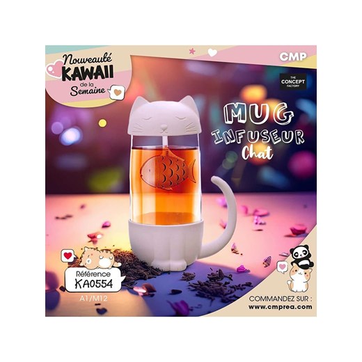 COOK CONCEPT Kubek w kolorze białym na herbatę - 300 ml Cook Concept onesize okazja Limango Polska
