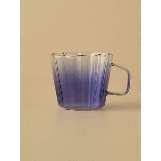 BELLA MAISON Szklanka w kolorze niebieskim do herbaty - 340 ml ze sklepu Limango Polska w kategorii Dzbanki i zaparzacze - zdjęcie 186722310