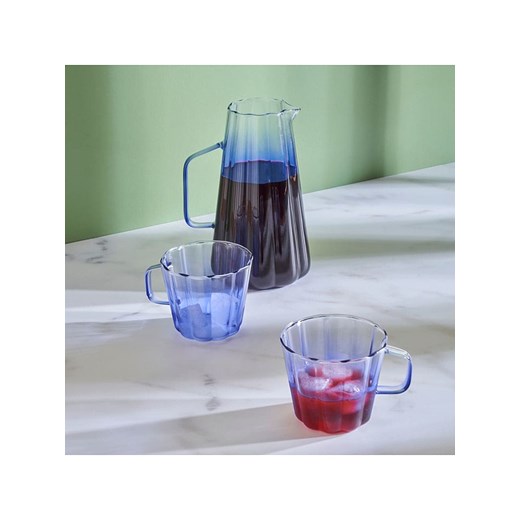 BELLA MAISON Szklanka w kolorze niebieskim do herbaty - 340 ml Bella Maison onesize Limango Polska promocja