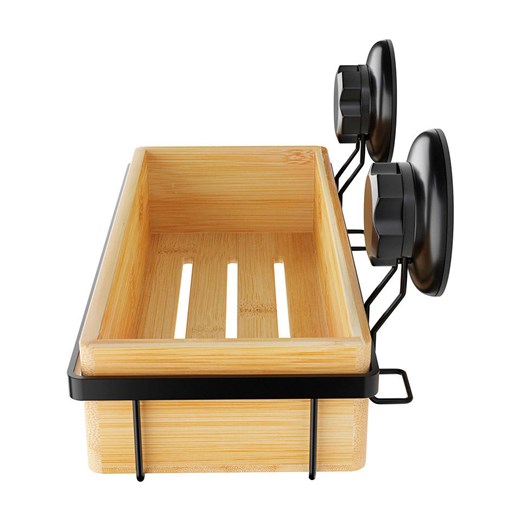 Compactor Półka prysznicowa &quot;Spa&quot; w kolorze beżowo-czarnym - 27,6 x Compactor onesize Limango Polska okazyjna cena