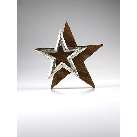 AM Design Figurka dekoracyjna w kolorze srebrno-brązowym - 27 x 27 cm - id: 17711548 - marki Am Design - 186722534 AM Design Figurka dekoracyjna w kolorze srebrno-brązowym - 27 x 27 cm ze sklepu Limango Polska w kategorii Dekoracje - zdjęcie 186722534