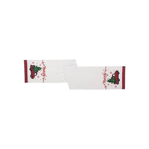 Bizzotto Bieżnik &quot;Pick-Up&quot; w kolorze białym - 182 x 33 cm ze sklepu Limango Polska w kategorii Obrusy i bieżniki - zdjęcie 186723034
