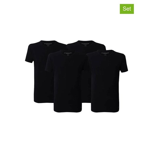 McGregor Koszulki (4 szt.) w kolorze czarnym ze sklepu Limango Polska w kategorii T-shirty męskie - zdjęcie 186723073