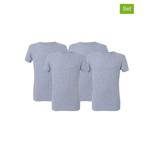 McGregor Koszulki (4 szt.) w kolorze szarym ze sklepu Limango Polska w kategorii T-shirty męskie - zdjęcie 186723074