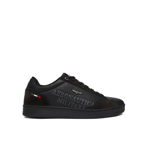 Sneakersy Aeronautica Militare 252SC0306UCT03385 Czarny ze sklepu eobuwie.pl w kategorii Buty sportowe męskie - zdjęcie 186723120