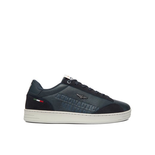 Sneakersy Aeronautica Militare 252SC0306UCT03385 Granatowy ze sklepu eobuwie.pl w kategorii Buty sportowe męskie - zdjęcie 186723124