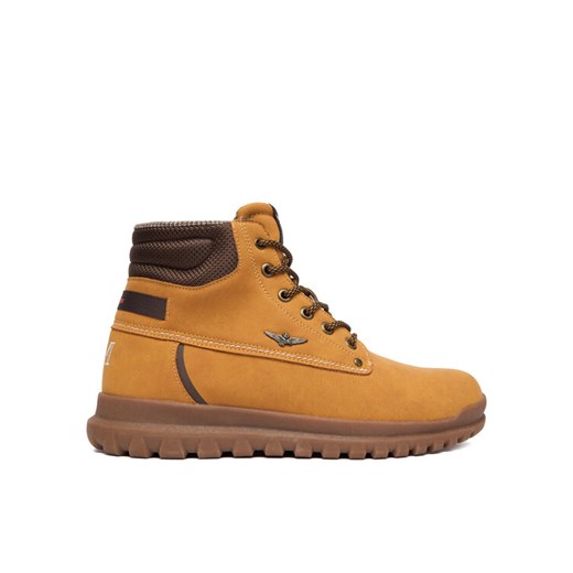 Trzewiki Aeronautica Militare 252SC0317UCT04247 Brązowy ze sklepu eobuwie.pl w kategorii Buty zimowe męskie - zdjęcie 186723130