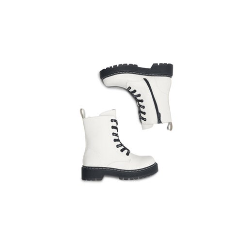 Botki DeeZee CS5587-16 Biały 34 eobuwie.pl