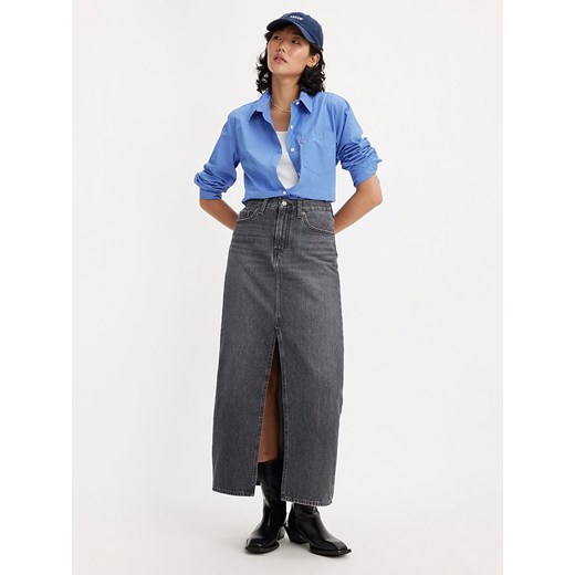 Levi's Spódnica dżinsowa w kolorze antracytowym W26 Limango Polska okazja