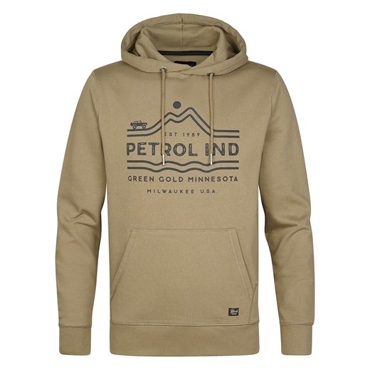 Petrol Bluza w kolorze jasnobrązowym ze sklepu Limango Polska w kategorii Bluzy męskie - zdjęcie 186724063