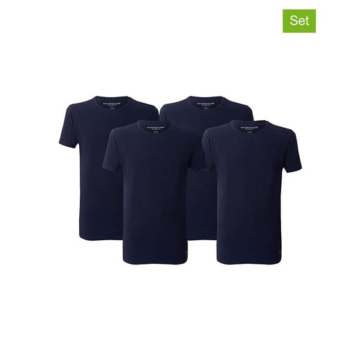 McGregor Koszulki (4 szt.) w kolorze granatowym ze sklepu Limango Polska w kategorii T-shirty męskie - zdjęcie 186724150