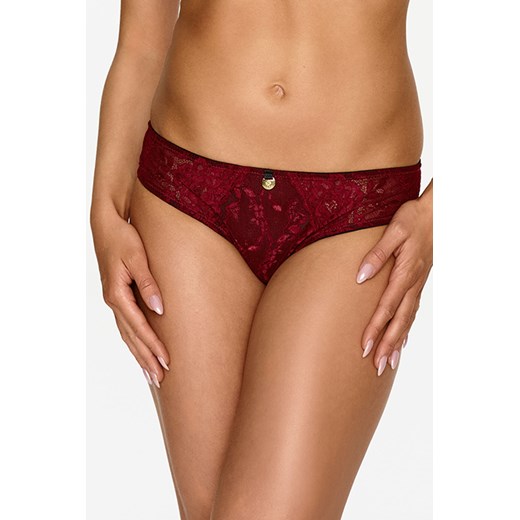 Brazyliany Lupo 2629-31 burgundowy ze sklepu kontri.pl w kategorii Majtki damskie - zdjęcie 186724383