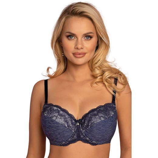 Biustonosz usztywniany Vena VB-448 granat ze sklepu kontri.pl w kategorii Biustonosze - zdjęcie 186724444