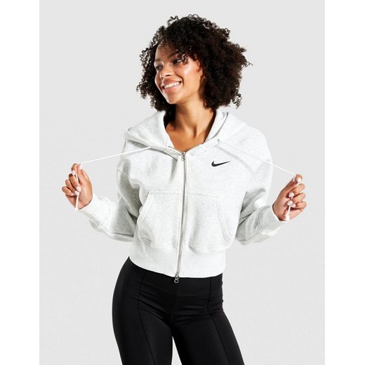 NIKE BLUZA ROZPINANA Z KAPTUREM W NSW PHNX FLC CRP ze sklepu JD Sports  w kategorii Bluzy damskie - zdjęcie 186724610