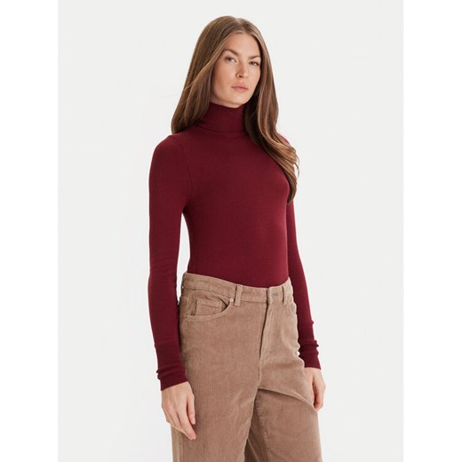 ONLY Golf Venice 15183772 Bordowy Regular Fit ze sklepu MODIVO w kategorii Swetry damskie - zdjęcie 186729372